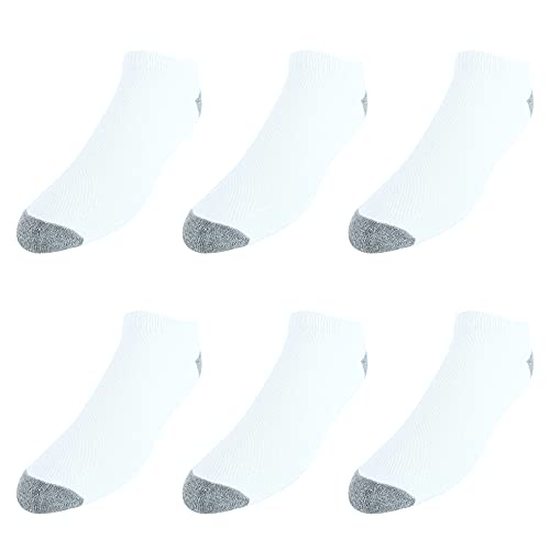 Fruit of the Loom 6-pair Half Cushion Breathable No Show Socks Sockshosiery2