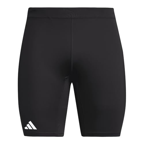 Calzamaglia Corta Adidas Adizero Essentials Tight Nera, Taglia L - 3