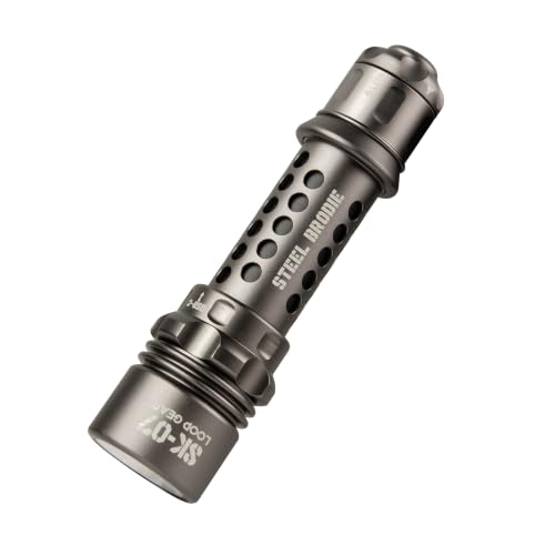 LOOP GEAR SK07 Rechargeable Tactical Flashlight 2800 Lumens EDC Duty Gear