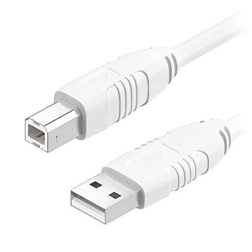 Image of D25 USB 2.0 High Speed Printer Scanner Cable A Male to B Male Printer Cable For HP LaserJet M1005 MFP Printer (3 METER)