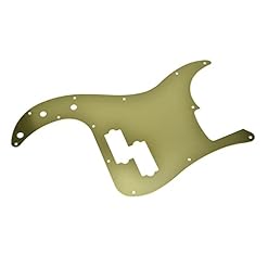 KAISH Pickguard en aluminium anodisé 13 trous pour basse basse American Fender P Doré - Les Beatles, Paul McCartney, John Lennon, RIngo Starr, George Harrison KAISH Pickguard en aluminium anodisé 13 trous pour basse basse American Fender P Doré – Image 4