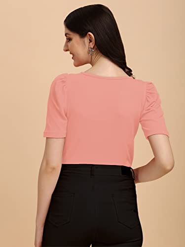 Image of Wedani Women's Solid Regular Fit Blouse
