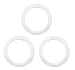 Water Crock Protection Rings (3-Pack); Replacement "Gaskets" for Ceramic, Porcelain and Stainless Steel Water Dispensers and Kombucha Crocks, BPA-Free