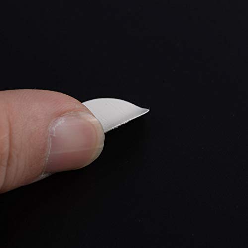 Image of uxcell Furniture Desk Table Self-Adhesive Screw Hole Covers Stickers 54 in 1 White