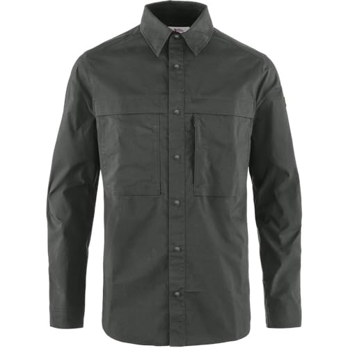Fjällräven Abisko Trail Shirt Ls homme anti-transpiration et séchage rapide