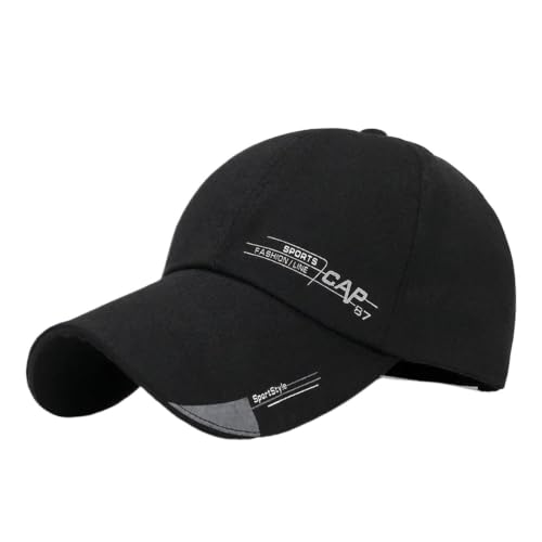 Casquette de baseball visière large homme protégeant du soleil d'été