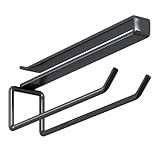 Soporte para Copas de Vino Bajo Muebĺe - Sin Taladro Ahorro de Espacio Metal bajo Encimera | Almacenamiento de Cristalería Estantes para Vasos | Portavinos para Copas Soporte para Patas en Cocina Bode