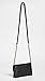 Tory Burch Women's Kira Pebbled Chain Wallet, Black, One Size