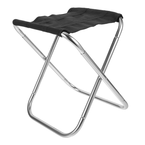 OHPHCALL Portable Folding Camp Stool Lightweight Bench for Outdoor Activities Easy to Carry Space Saving Design for Fishing Hiking Camping and Beach Trips