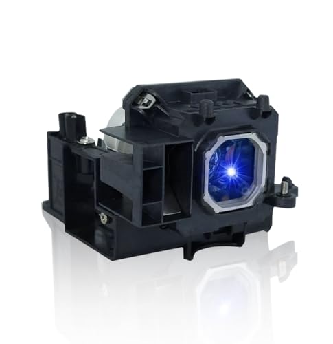 Poxtedsr NP43LP - Lampada di ricambio per proiettore compatibile con NEC ME301W, ME301X, ME331W, ME331X, ME361W, ME361X, ME401W, ME401X, con alloggiamento