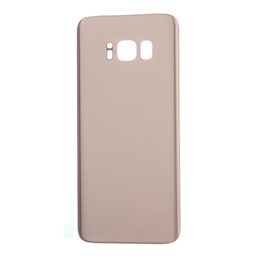 Coque arrière de batterie supérieure pour Galaxy S8 Noir Minuit vitre de remplacement Color3