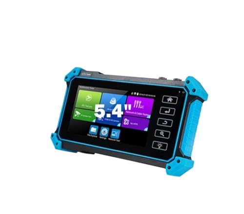 自動 HD IPC5100C プラスフル 8MP CVI TVI AHD アナログ 6 IN 1 VGA & 4K 入力、ケーブルトレーサー POE IP カメラ CCTV テスターモニター付き(With SDI)