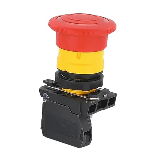 Bouton d'arrêt d'urgence XB5 interrupteur étanche 22mm AS545 stop lock 2NC - 2