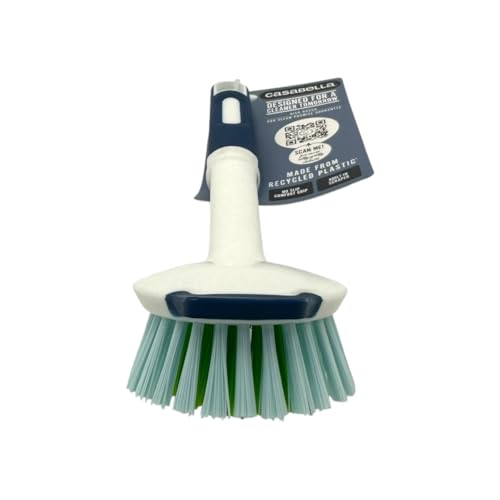 Casabella Round Brush Scrubber 1ea, Assorted Colors