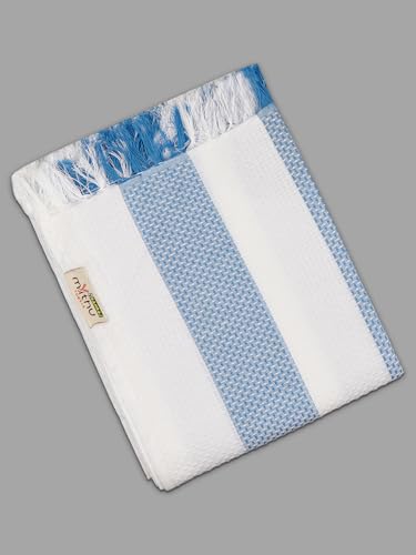 Image of RAMRAJ COTTON Pack Of 4 Cotton Bath Towel Set Crafted For Softness| Durability| And Comfortable Daily Use