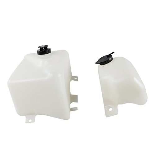 Radiator overflow bottle & Washer Fluid Bottle With Cap Compatible with 1978-1987 Chevy El Camino / 1978-1981 Chevelle Malibu / 1979-1988 Monte Carlo Coolant & Washer Bottle by YSHAP - Used condition - Image 4