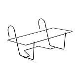 CABLEPELADO Soporte Metal para Jardinera de Balcon, Apto para Jardineras de 40 cm de Largo