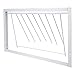 Junniu 15.7in/40cm Pigeon Cage T-Trap Birdcage Iron Wire Trap Door for Racing Pigeon, 15.7in (40cm)