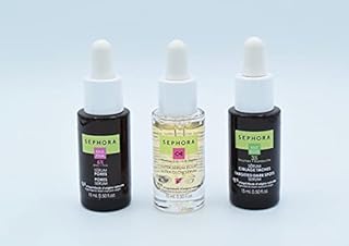 Sephora Serum Discovery Travel Set - Pores Serum, Targeted Dark Spot Serum, Ultra Glow Serum