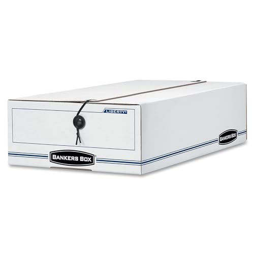 Bankers Box Liberty y cajas de forma, cuadros, 4 'x 9' x 14,25, 12 unidades (00009)