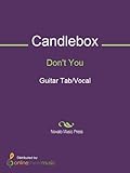  Don\'t You (English Edition)