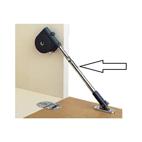Sugatsune Lid Stay 90 Degree Open with Soft Open White Cover