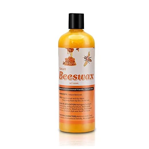 Beeswax Wood Polish and Conditioner, Traditional Natural Beeswax Wood Preserver with Lemon Oil, Waterproof Wear-resistant Wood Wax for Furniture Care Wood Floor Finish, Wood Seasoning Beewax, 17oz