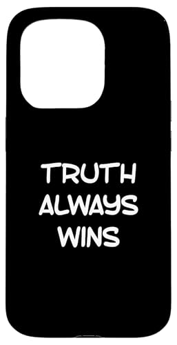 �ʔ������[���A�e�L�X�g �ʔ����l�̂��߂� Funny Truth Always Wins �X�}�z�P�[�X iPhone 15 Pro �p