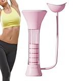 Atemtrainingsgerät, für verbessertes Lungenkapazitätstraining mit Typ-C-Ladung, PP-Konstruktion, ergonomisches Design, verbessert die Atemkraft, ideal für Erwachsene, Frauen, Zuhause, Büro, Workout