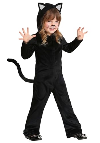 Disfraz de Gato Negro para Niños Pequeños 2T y 4T miniatura 1