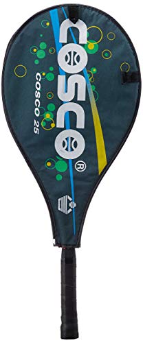 Image of Cosco Drive-25 Aluminium Tennis Racket, Junior 25-inch (Red)