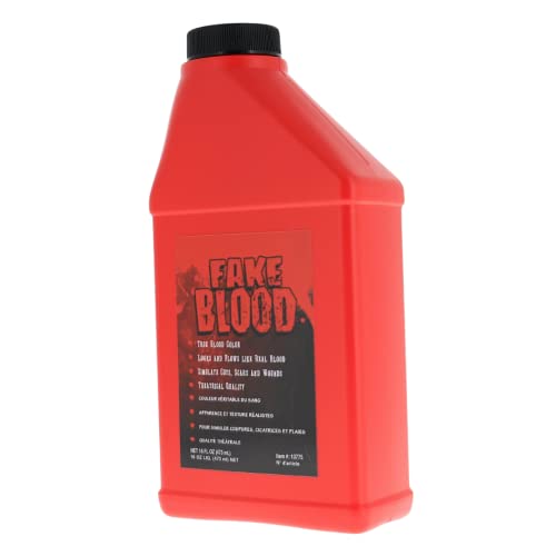 Fake Blood: True Blood Color, parece e flui como sangue real