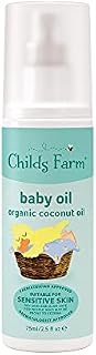 Childs Farm | Baby Oil 75ml | Organic Coconut Oil | Suitable for Dry, Sensitive & Eczema-prone Skin