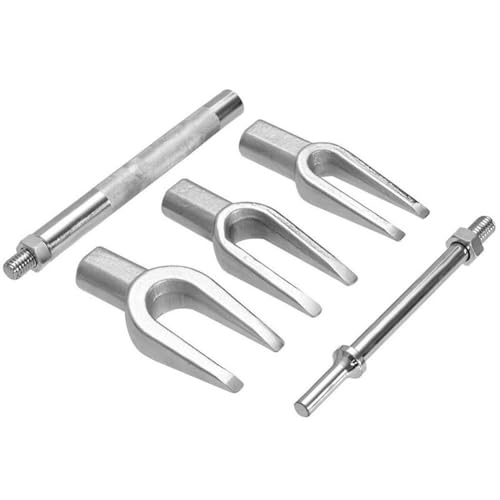 VRTYVEYBB 5-piece carbon steel ball joint removal tool set for automotive repair, 27.8–17.4 mm