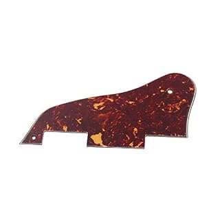 Alnicov Pickguard pour guitare Gibson ES-335, style court (tortue rouge 3 plis) - Les Beatles, Paul McCartney, John Lennon, RIngo Starr, George Harrison Alnicov Pickguard pour guitare Gibson ES-335, style court (tortue rouge 3 plis) – Image 7