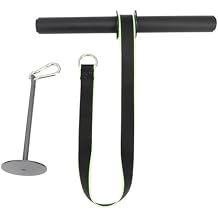 Forearm Roller Adjustable Tension | Portable Grip Strength Builder for Forearm Muscles / Wrist Workout / Home Gym | EVA & Iron Construction, Lightweight Design