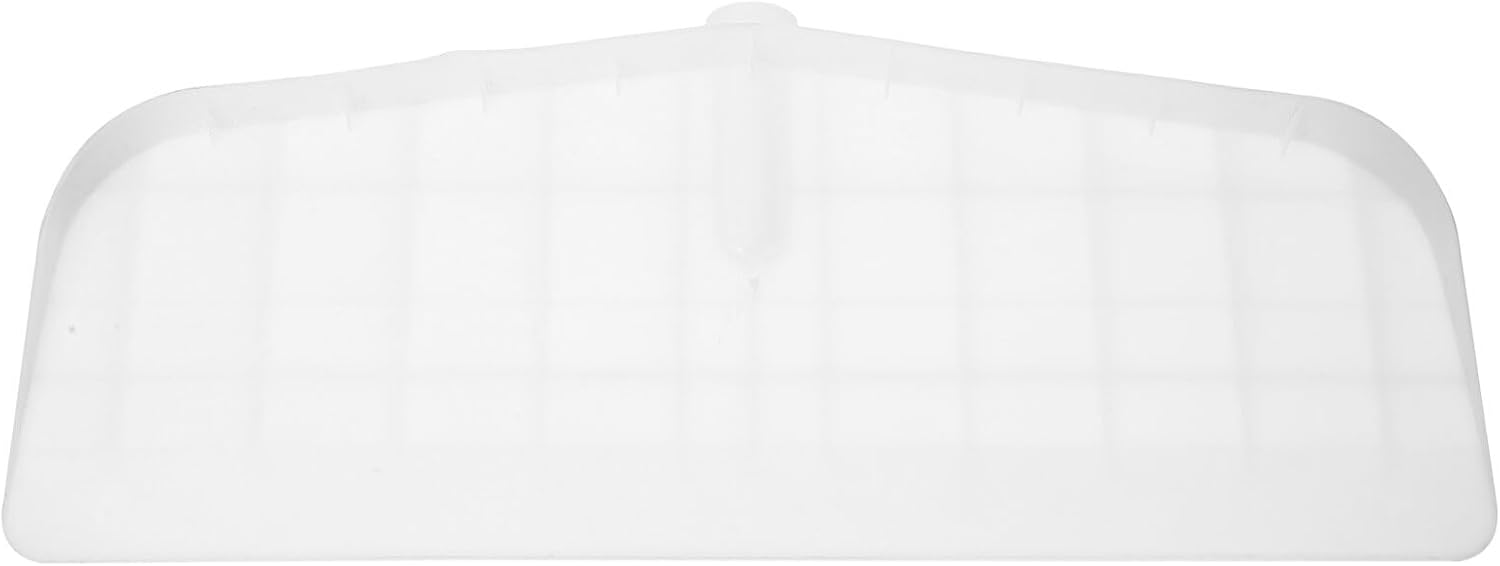 Heavy Duty Plastic Garden Rake for Lawn and Leaves, Hand Garden Tool with Sturdy Tines, Lightweight Shrub Rake Suitable for Yard Cleanup and Thatch Removal