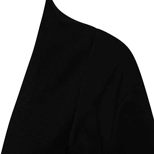 Image of Loxdonz Girl's Short Sleeve Shrug Childrens Kids Cotton Cardigan Bolero Shrug Jacket