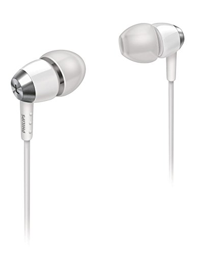 Philips In-Ear-Earphones with Interchangeable Cushions White