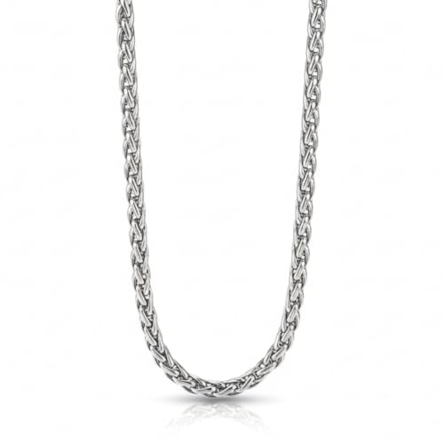 Image of THE MEN THING SPIGA CHAIN- 5mm Chain Stainless Steel 21.5inch for Men & Boys