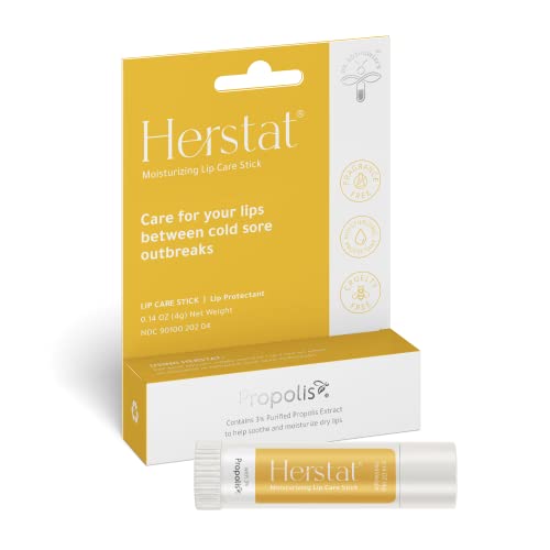 Herstat Plus + Cold Sore Treatment - Comes With Free Lip Care Stick #TOP7