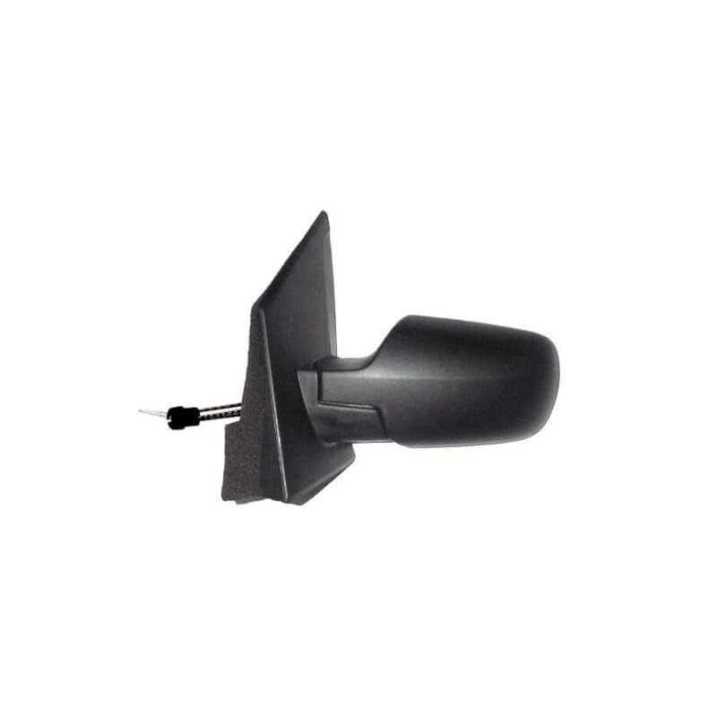 Rétroviseur mécanique gauche noir compatible avec Ford Fiesta MK5 phase 1 2002-2005