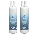 HMASAV W10295370A Water Filter Replacement, Compatible with Everydrop Filter 1, Whirlpool EDR1RXD1, EDR1RXD1B, W10295370, WHR1RXD1, KAD1RXD1, P4RFKB2, P8RFWB2L, 46-9930, 46-9081 2PACK