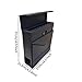 Truosbis Letter Box Creative Multifunctional Drop Box for Townhouses Houses