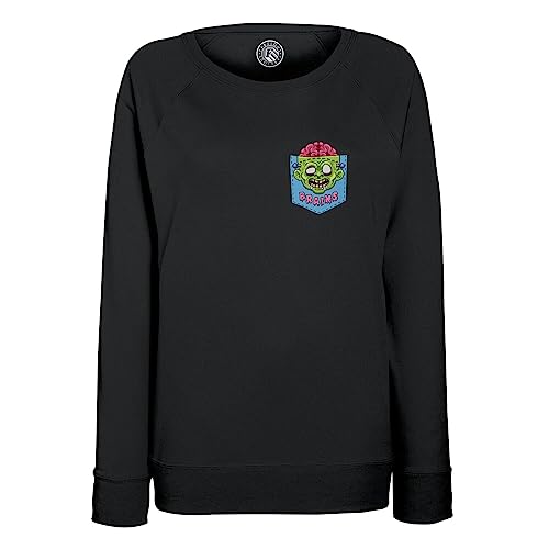 Sweat femme zombie brains doux et confortable pour frissonner d'aise