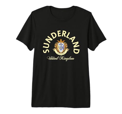 Sunderland fan United Kingdom Sunderland Premium Tri-blend T-Shirt