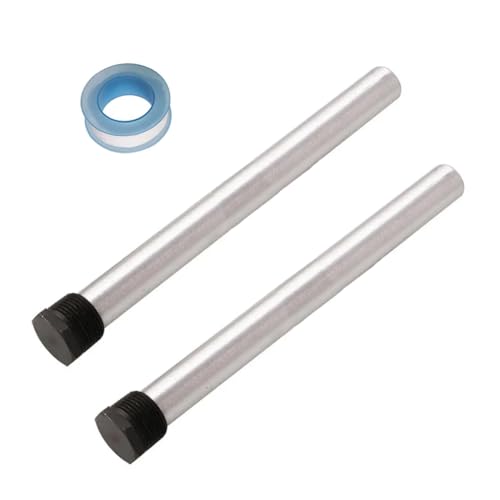 Image of DFuerdivn 2 Pack RV Water Heater Magnesium Anode Rod 3 /4 inch NPT Threads 9 1 /4 inch Length for RV hot Water heaters Replacement Suburban 232767 and Mor-Flo Water Tanks Anode Rod