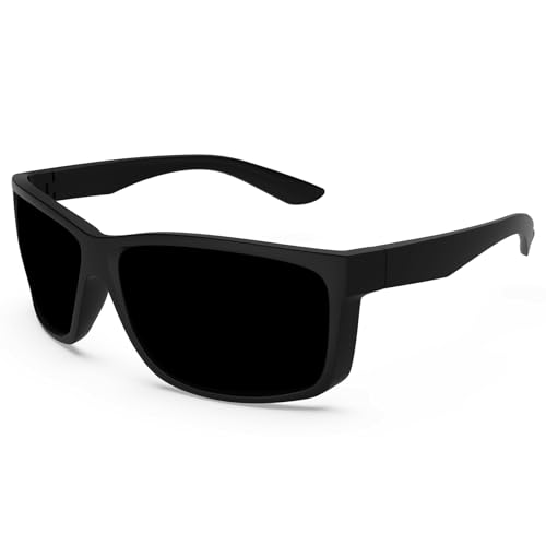 WISTON XXL Z87 Sunglasses for Men Women Fit Big Heads Sun Glasses UV400 Protection TR90 Frame Wide Square Sunglasses Z8242