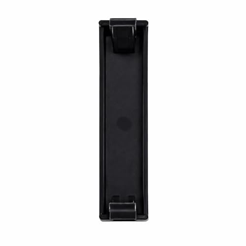 Image of MX Blank Dummy Cover Plate, 1 Module 11.5x45 mm Modular Socket Faceplate, Black Wall Cover, Pack of 2 for Electrical and AV Installations