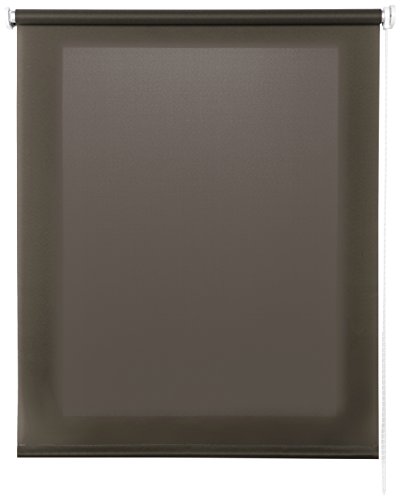 STOR PLANET | Estor Enrollable Translúcido, Persianas Enrollables Interior para Ventanas y Puertas. Estores para Cocina, salón, Dormitorio | Tierra, 120x250cm